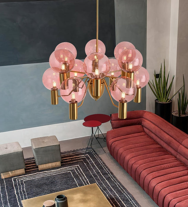 Patricia Glass Chandelier-DWHOME