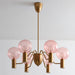 Patricia Glass Chandelier-DWHOME