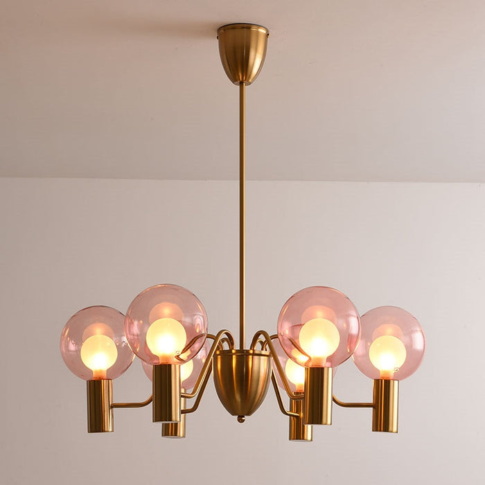 Patricia Glass Chandelier-DWHOME