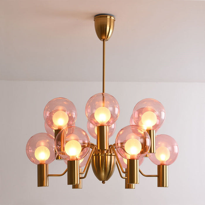 Patricia Glass Chandelier-DWHOME