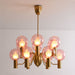 Patricia Glass Chandelier-DWHOME