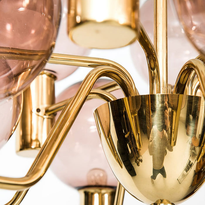 Patricia Glass Chandelier-DWHOME