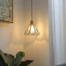 Patterned Glass Pendant Lamp-DWHOME
