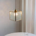 Patterned Glass Pendant Lamp-DWHOME