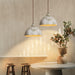 Pear Shape Ceramic Pendant Light-DWHOME