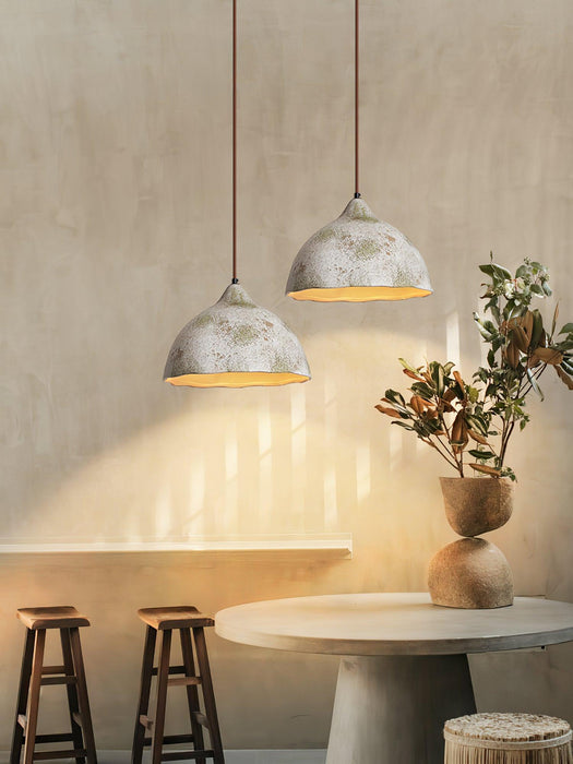 Pear Shape Ceramic Pendant Light-DWHOME