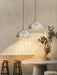 Pear Shape Ceramic Pendant Light-DWHOME