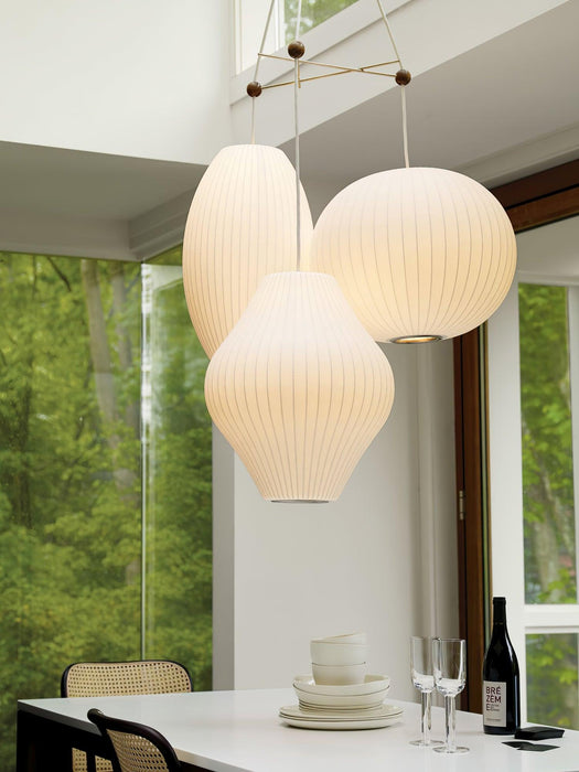 Pendentif Lampe Triple Poire à Bulles - DWHOME