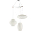 Pendentif Lampe Triple Poire à Bulles - DWHOME