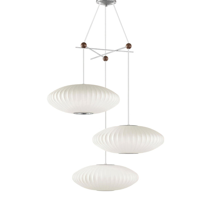 Pendentif Lampe Triple Poire à Bulles - DWHOME