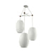 Pendentif Lampe Triple Poire à Bulles - DWHOME