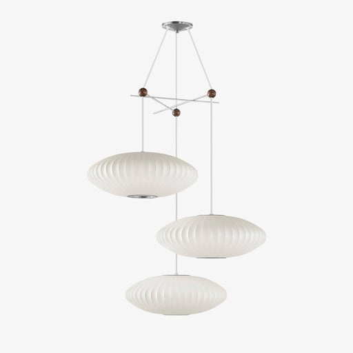 Triple Pear Bubble Pendant Lamp-DWHOME
