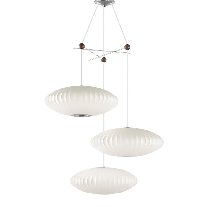 Pendentif Lampe Triple Poire à Bulles - DWHOME