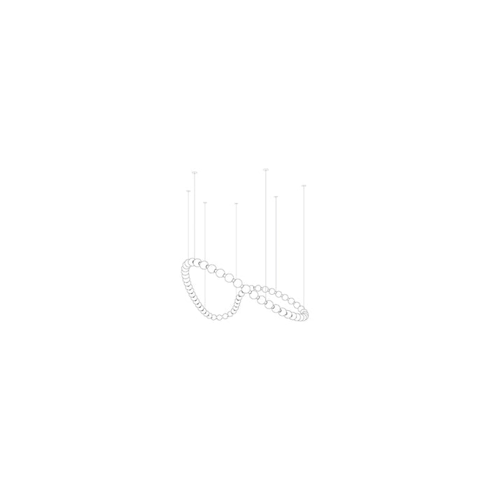 Pearl Drop Customize Chandelier - Vakkerlight