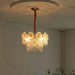 Pearl Glass Shell Chandelier-DWHOME