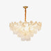 Pearl Glass Shell Chandelier-DWHOME