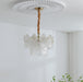 Pearl Glass Shell Chandelier-DWHOME
