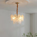 Pearl Glass Shell Chandelier-DWHOME