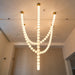 Pearl Glass Necklace Balls Chandelier-DWHOME