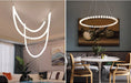 Pearl Glass Necklace Balls Chandelier-DWHOME