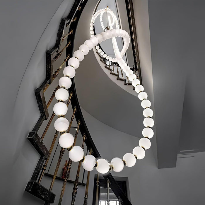Pearl Necklace Balls Chandelier - DWHOME