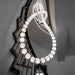 Pearl Glass Necklace Balls Chandelier-DWHOME