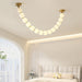 Pearl Glass Necklace Balls Chandelier-DWHOME