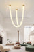 Pearl Glass Necklace Balls Chandelier-DWHOME