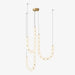 Glass Pearl Necklace Chandelier - DWHOME