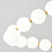 Glass Pearl Necklace Chandelier - DWHOME