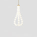 Glass Pearl Necklace Chandelier - DWHOME