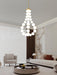 Glass Pearl Necklace Chandelier - DWHOME