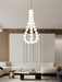 Glass Pearl Necklace Chandelier - DWHOME