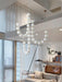 Glass Pearl Necklace Chandelier - DWHOME