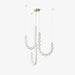 Glass Pearl Necklace Chandelier - DWHOME