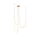 Glass Pearl Necklace Chandelier - DWHOME