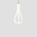 Glass Pearl Necklace Chandelier - DWHOME