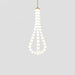 Glass Pearl Necklace Chandelier - DWHOME