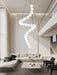 Glass Pearl Necklace Chandelier - DWHOME