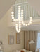 Glass Pearl Necklace Chandelier - DWHOME