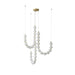Glass Pearl Necklace Chandelier - DWHOME