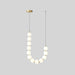 Glass Pearl Necklace Chandelier - DWHOME
