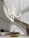 Glass Pearl Necklace Chandelier - DWHOME