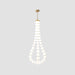 Glass Pearl Necklace Chandelier - DWHOME