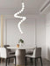Glass Pearl Necklace Chandelier - DWHOME