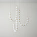 Glass Pearl Necklace Chandelier - DWHOME