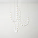 Glass Pearl Necklace Chandelier - DWHOME