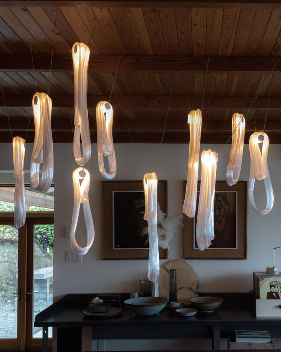Pearlescent Filament Pendant Lamp - Vakkerlight