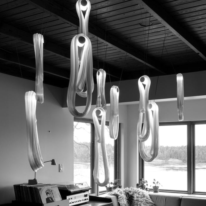 Pearlescent Filament Pendant Lamp