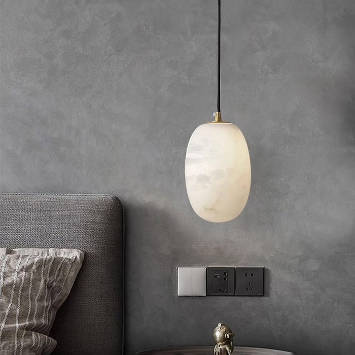 Pebble Alabaster Pendant Lamp-DWHOME